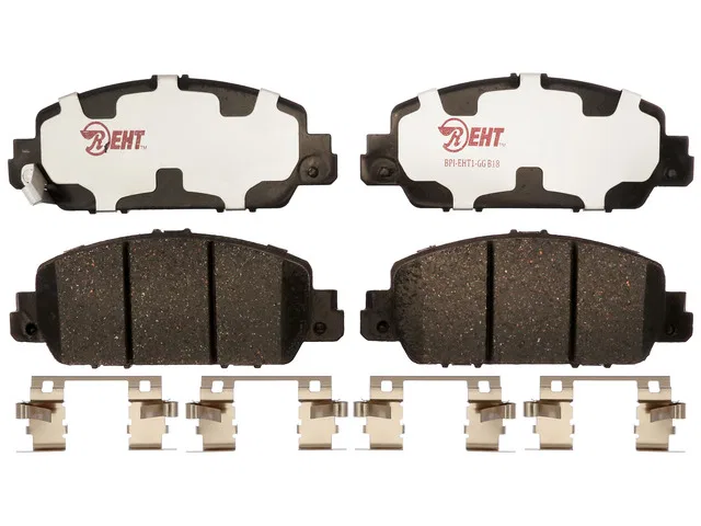 EHT1654H – R/M BRAKES Brake Pad, OE Replacement Hybrid Technology Includes Mounting Hardware